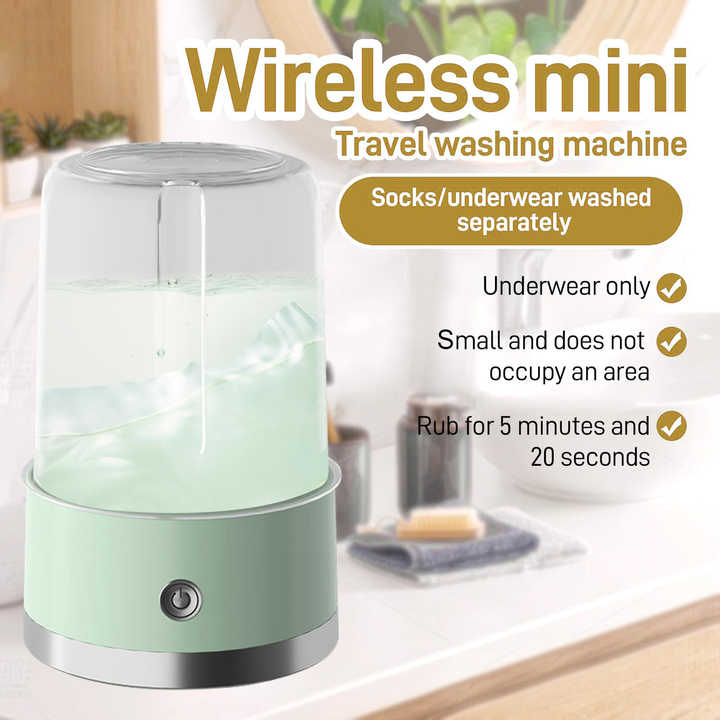 Space-Saving Mini Washer – Perfect for Small Living
