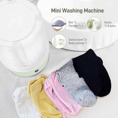 Space-Saving Mini Washer – Perfect for Small Living