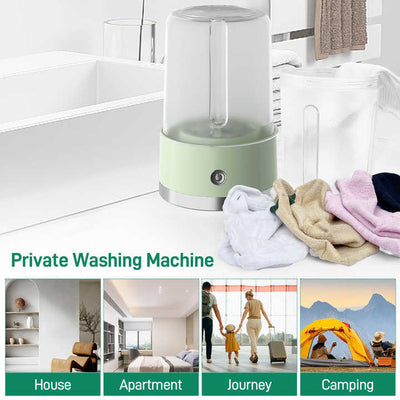 Space-Saving Mini Washer – Perfect for Small Living