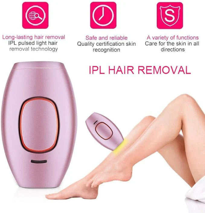 Mini Laser Hair Removal Handset – Painless, Long-Lasting Hair Reduction at Home