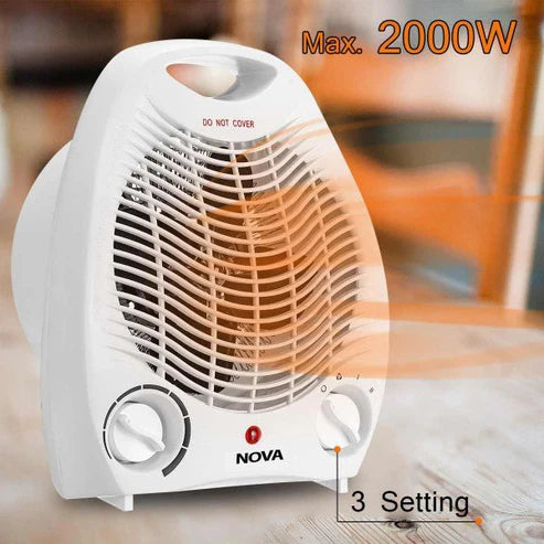 Nova – Compact Fan Heater for Instant Warmth & Year-Round Comfort