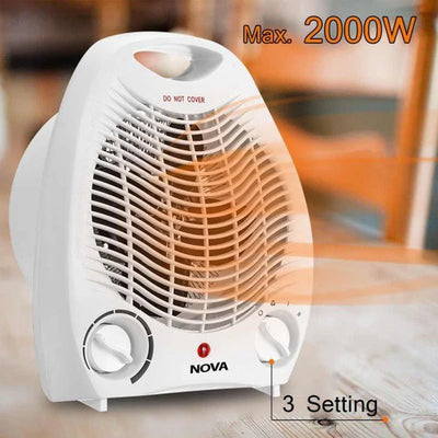 Nova – Compact Fan Heater for Instant Warmth & Year-Round Comfort
